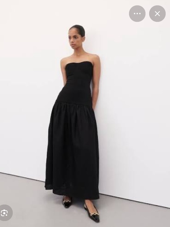 DISSH Dresses & Skirts - DISSH Black Ellison Strapless Midi Dress NWT Size US 6